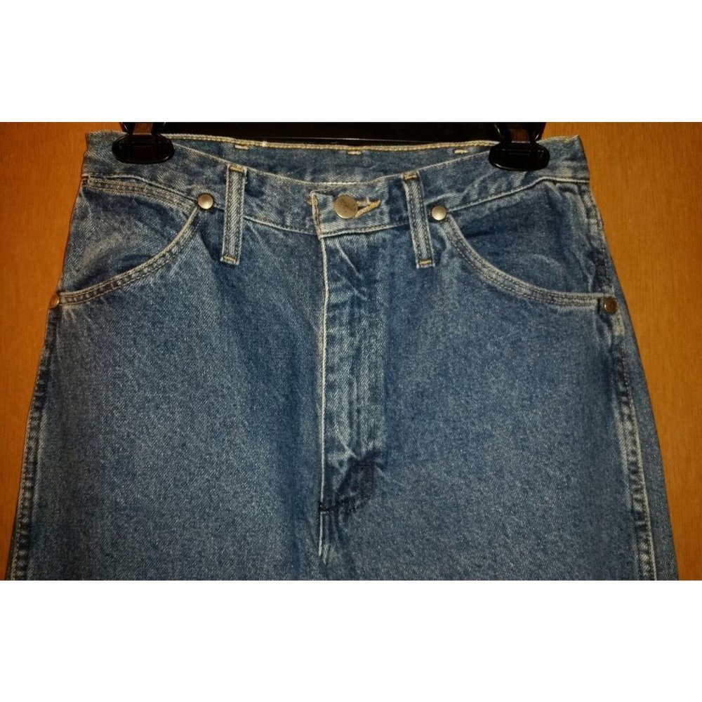 Vintage Wrangler Cowboy Cut Jeans w/Beading - Picture 4 of 9